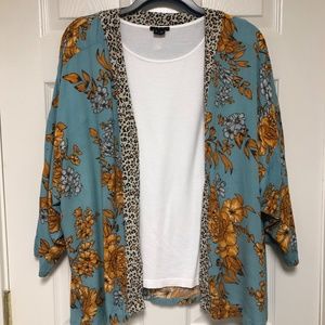 Anthropologie Andersen & Lauth Open Front Kimono